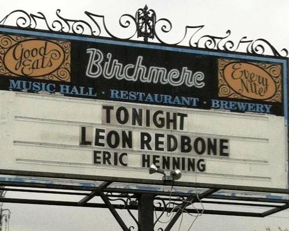 Eric Henning opening for Leon Redbone at The Birchmere